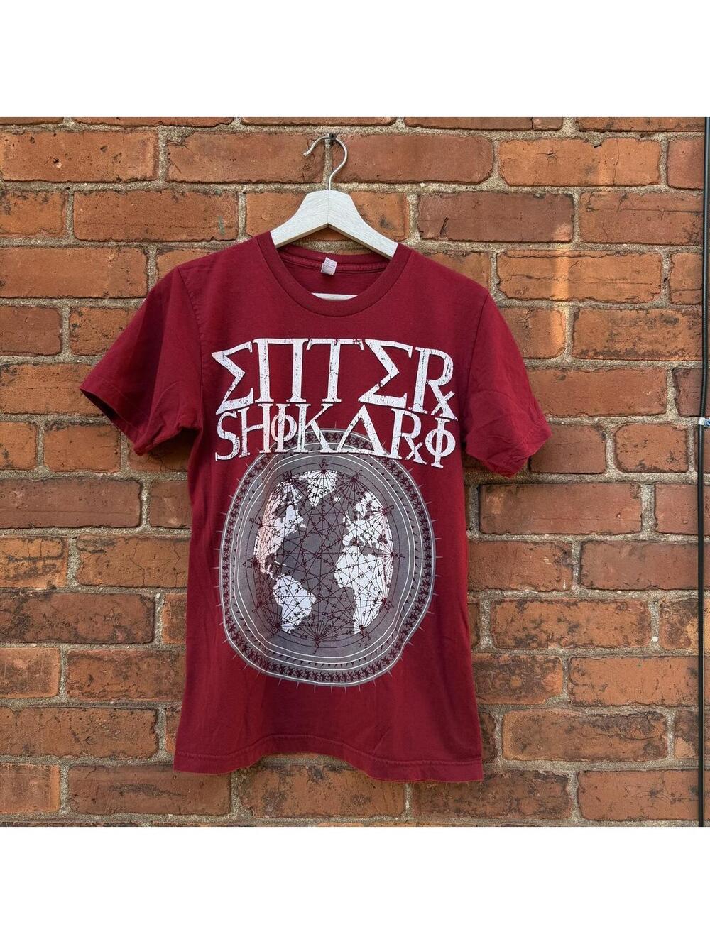 vintage enter shakari the earth is ours t shirt 00s Small